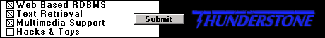 [Thunderstone Information Management and Retrieval Software]